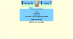 Desktop Screenshot of librerialitoral.com